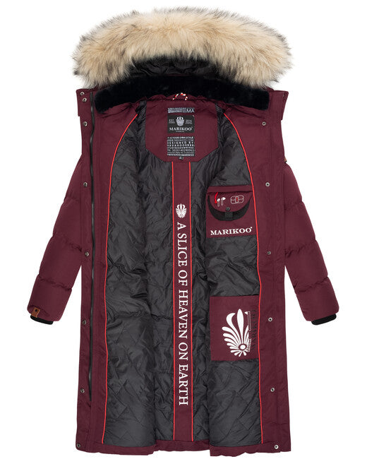 Marikoo Women's Winter Jacket Schneesternchen