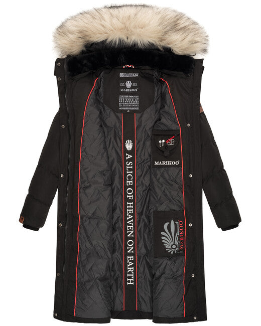 Marikoo Women's Winter Jacket with Hood Schneesternchen