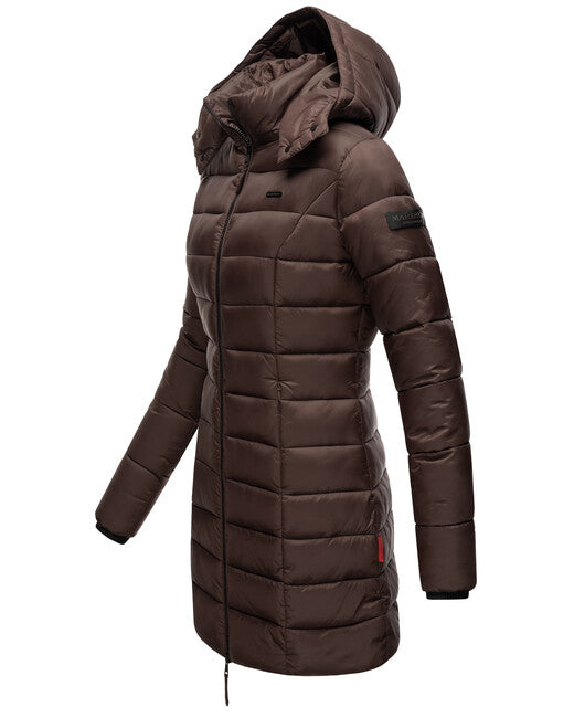 Marikoo ABENDSTERNCHEN Women's Quilted Hooded Jacket