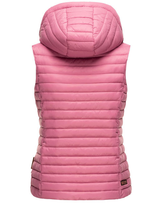 Navahoo SHADAA Vest with Hood, Dark Rose