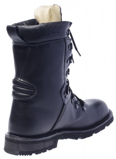 MFH Combat Boots, German Black with Leather Lining