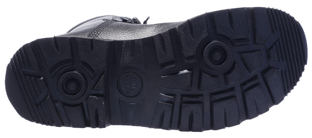 MFH Combat Boots, German Black with Leather Lining