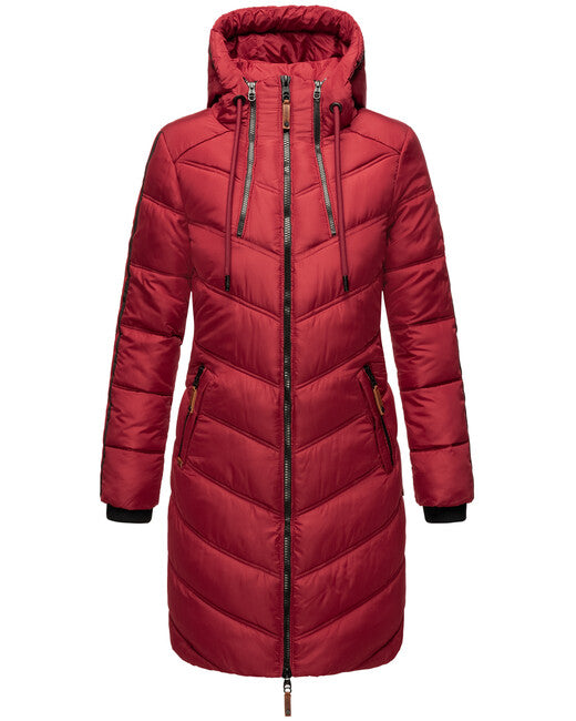Marikoo Women's Winter Jacket ARMASA, Blood Red
