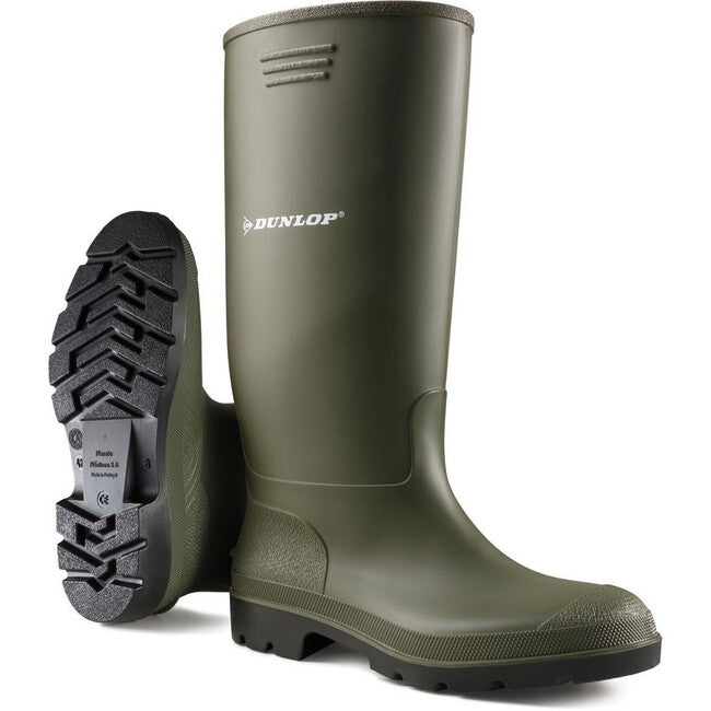 Dunlop gumová obuv, zelena