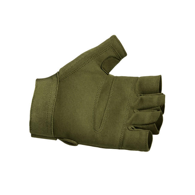 Pentagon Duty Mechanic Fingerless Gloves 1/2, Black