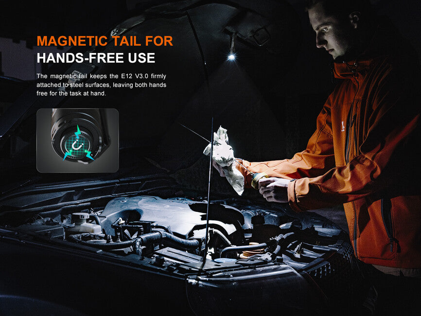 Fenix E12 V3.0 Pocket Flashlight