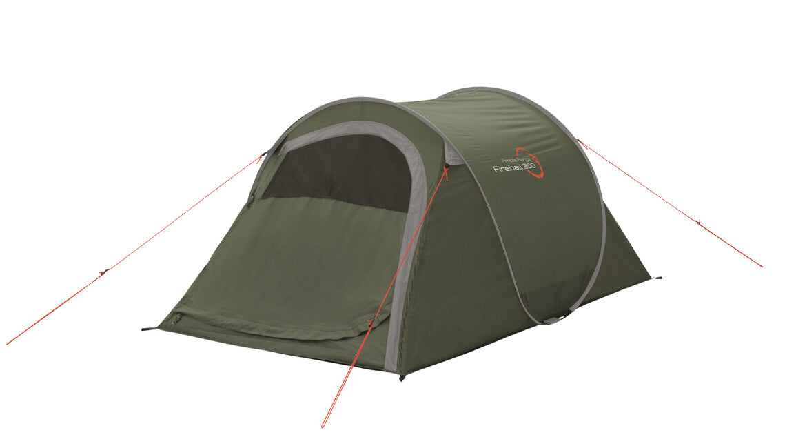 Easy Camp Fireball 200 Pop-Up Tent, 2-Person, Green