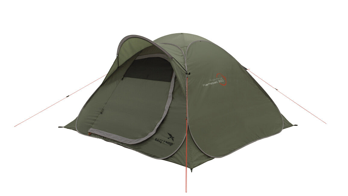 Easy Camp Flameball 300 Pop-Up Tent, 3-Person