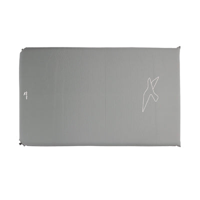 EasyCamp Siesta Self-Inflating Pad, Grey, Double, 10 cm