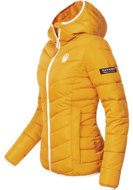 Navahoo ELVA women's winter hooded jacket, yellow