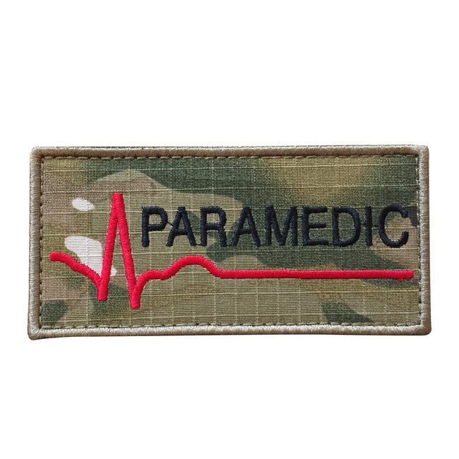 WARAGOD Paramedic Patch, Camo Fabric