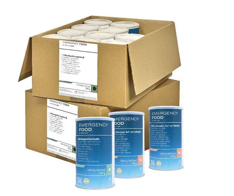 Katadyn Emergency Food 3 Month Package - Vegetarian