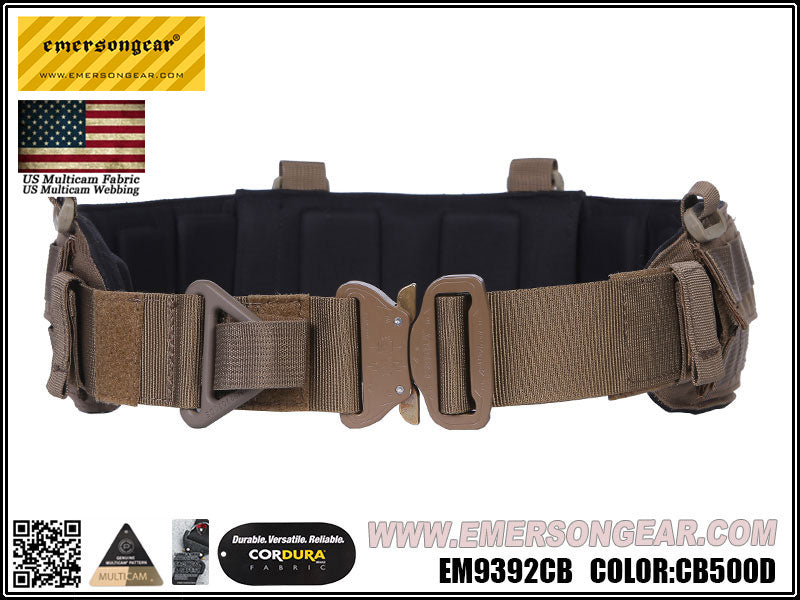 Emersongear Cobra Tactical Belt, Coyote, M