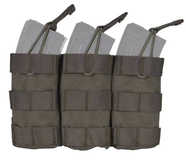 Emerson Gear Modular Triple Open Magazine Pouch, Foliage Green 500D