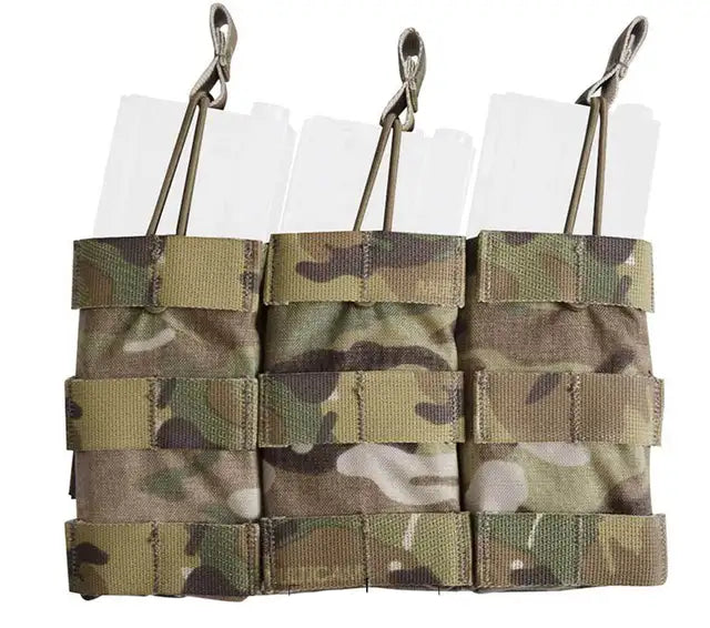 Emersongear Modular Triple Magazine Pouch Open Top, Multicam 500D