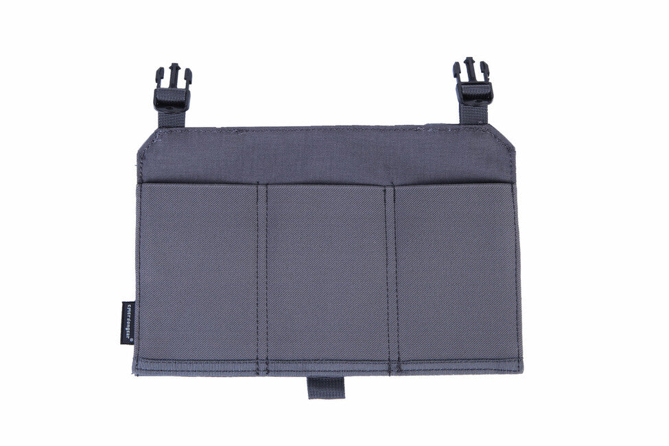 Emerson Gear Triple M4 Magazine Panel for Tactical Vest, Grey 500D