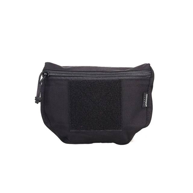 Emersongear AVS JPC CPC Drop Down Plate Carrier Attachment Pouch, Black 500D