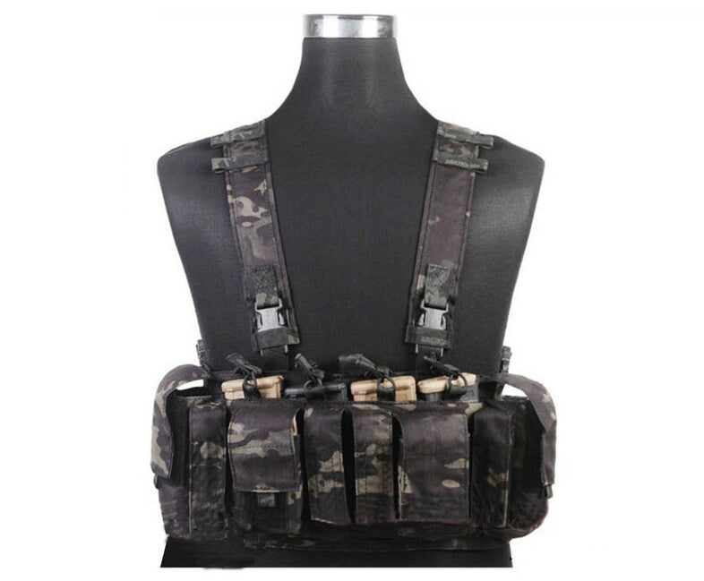 Emersongear Tactical Chest Rig MF Style UW Gen IV Vest, Multicam Black