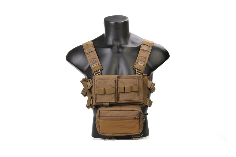 Emersongear Micro Fight Chissis MK3 Chest Rig, Coyote 500D
