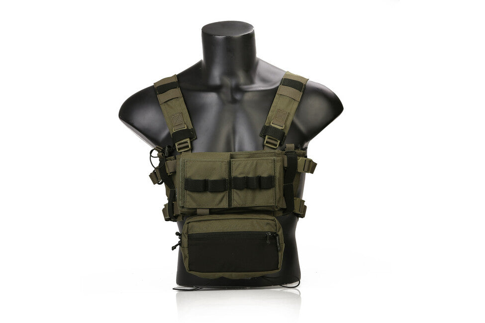 Emersongear Micro Fight Chest Rig MK3, Ranger Green 500D