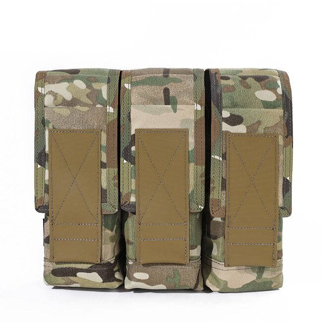 Emersongear Battlefield Triple Magazine Pouch 7.62, Multicam 500D