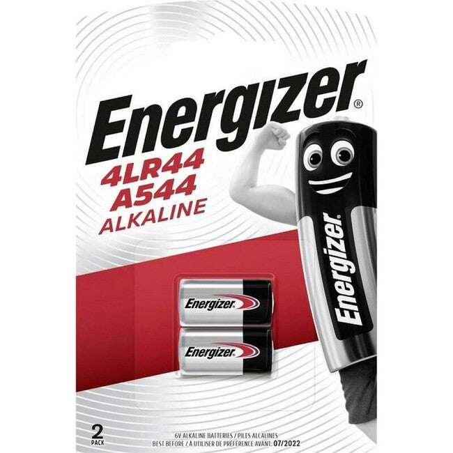 Energizer A544/4LR44 Alkaline Battery 639335, 2 pcs