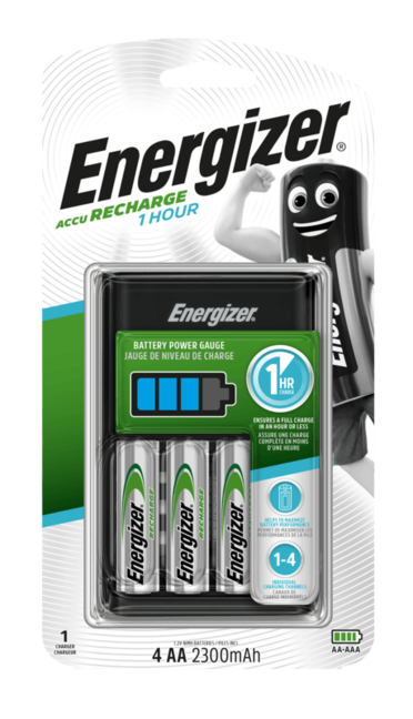 Energizer 1HR Charger EU 4AA 2300 mAh