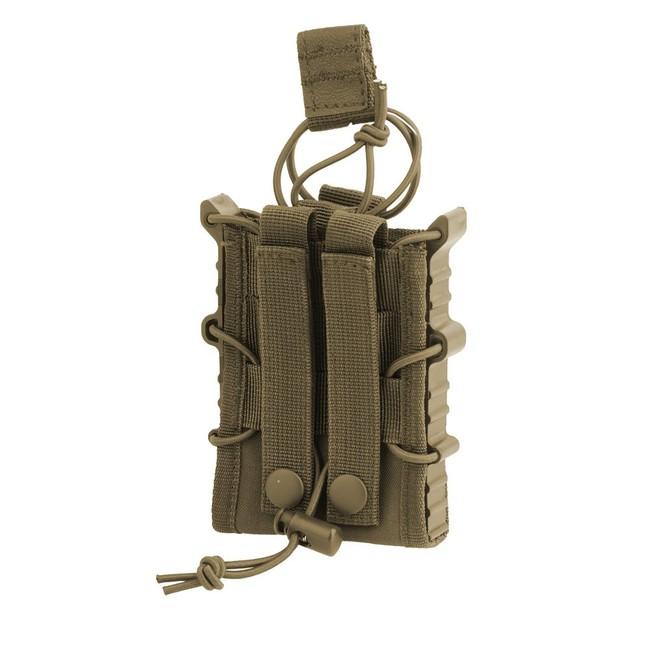 Mil-Tec Single Pouch Magazine Pouch, Dark Coyote
