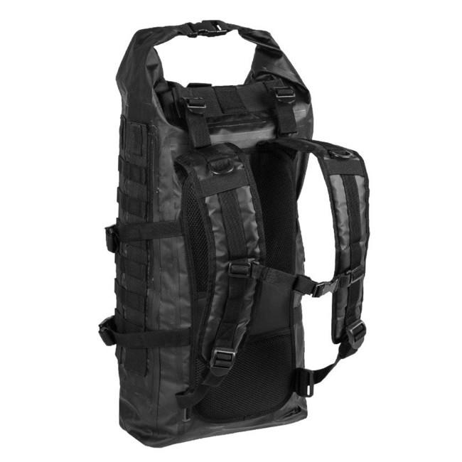 Mil-Tec Tactical Seals Waterproof Backpack, Black, 35L