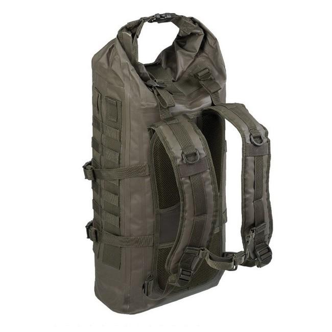 Mil-Tec Tactical Seals Waterproof Backpack, Olive 35L
