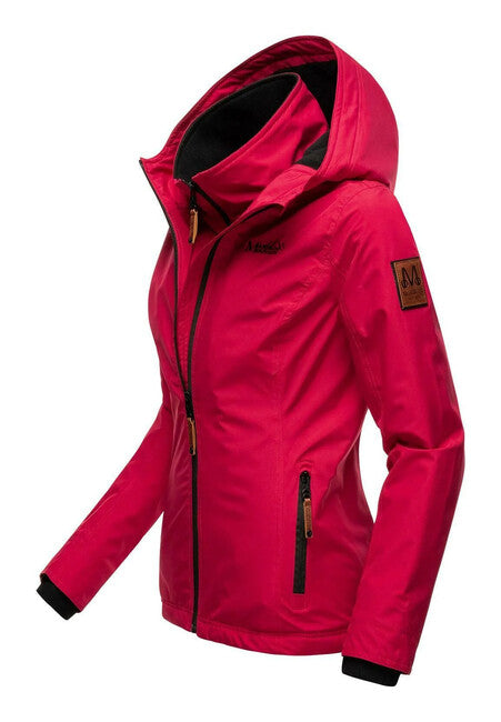Marikoo Erdbeere Women's Transition Jacket with Hood