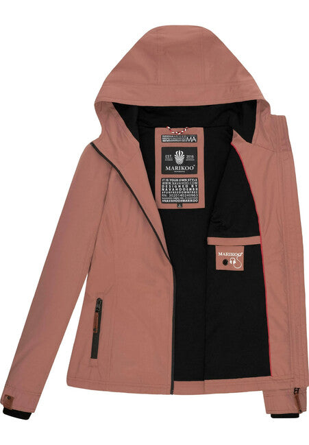 Marikoo ERDBEERE Women's Transitional Hooded Jacket