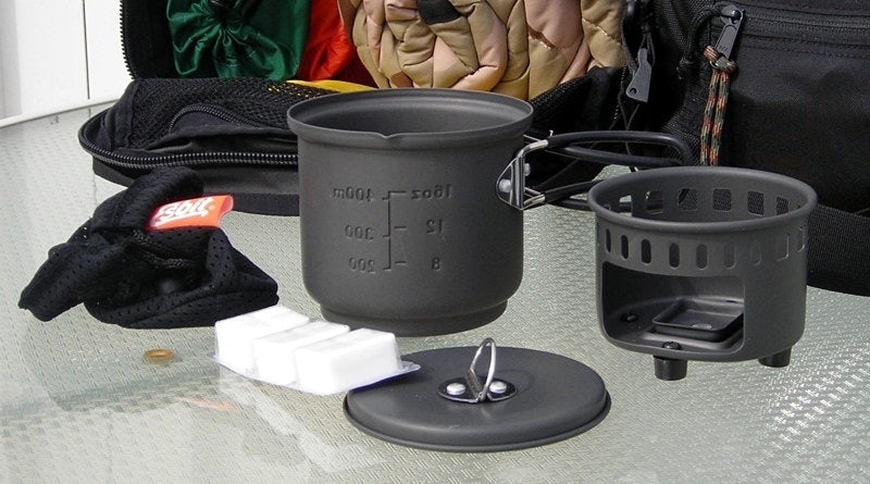 Esbit Solid Fuel Cooker CS585HA with Burner