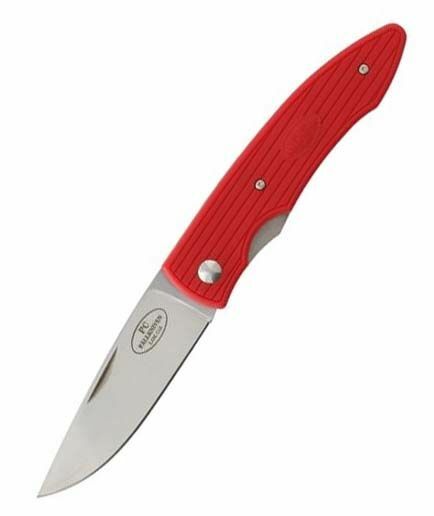 Fällkniven PCrr Pocket Knife 7.3 cm, Red, Grilon
