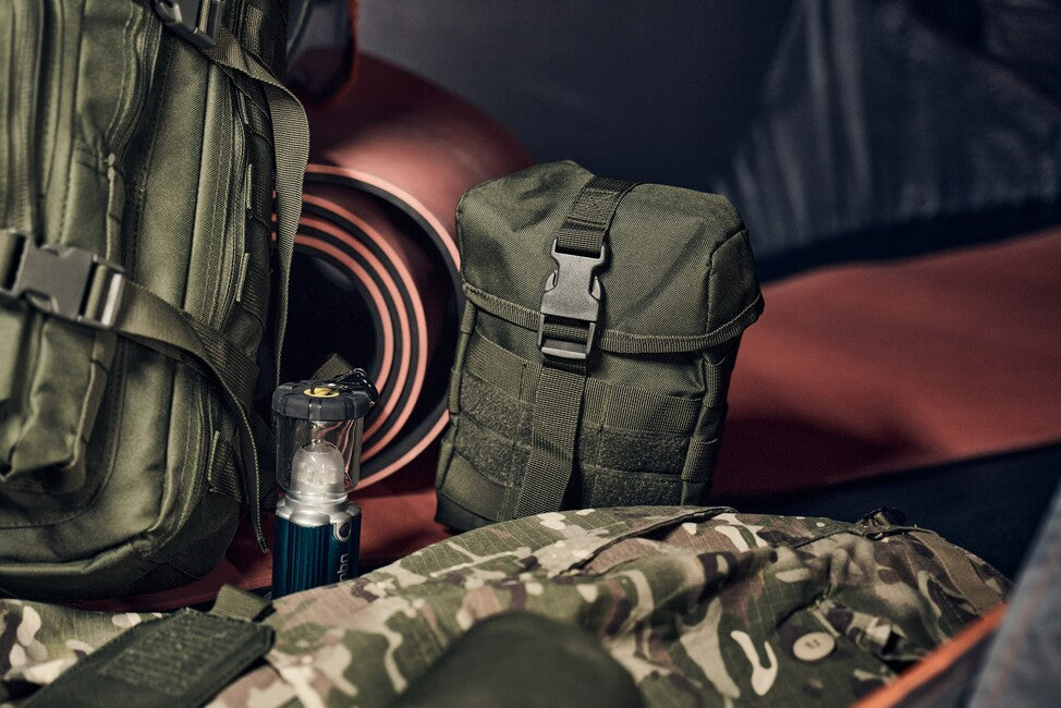Brandit Molle Pouch Fire, Woodland
