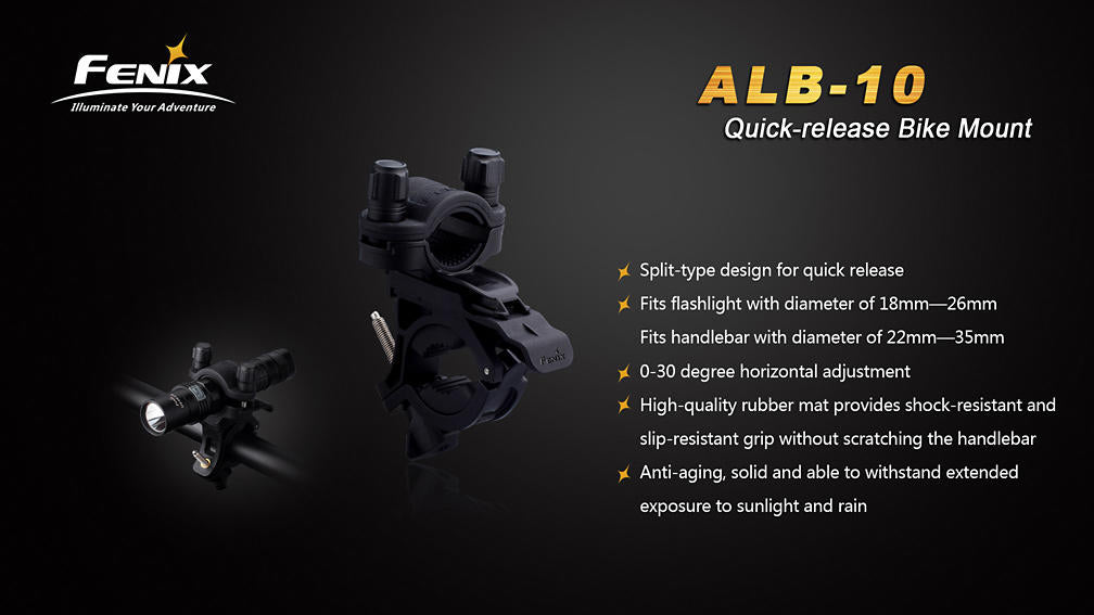 Fenix ALB-10 Bicycle Light Mount