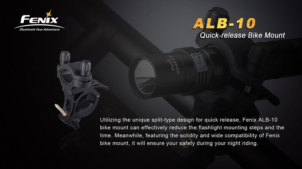 Fenix ALB-10 Bicycle Light Mount