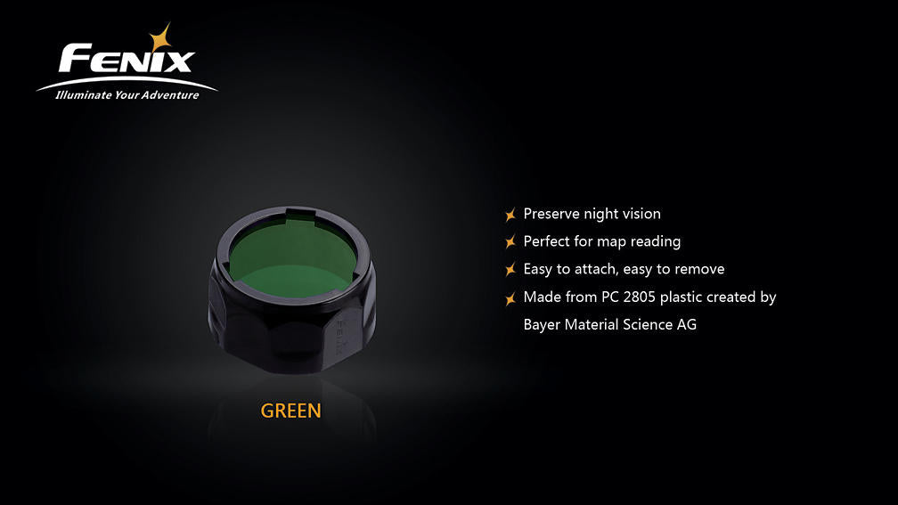 Fenix filter pre baterky AOF-S+, modrý