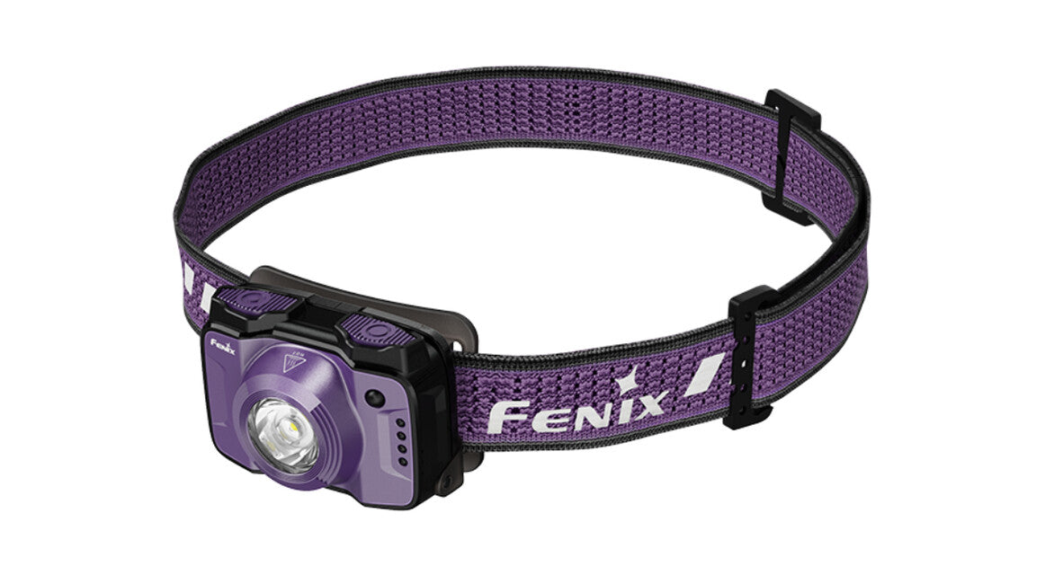 Fenix HL12R V2.0 Rechargeable Headlamp, Purple