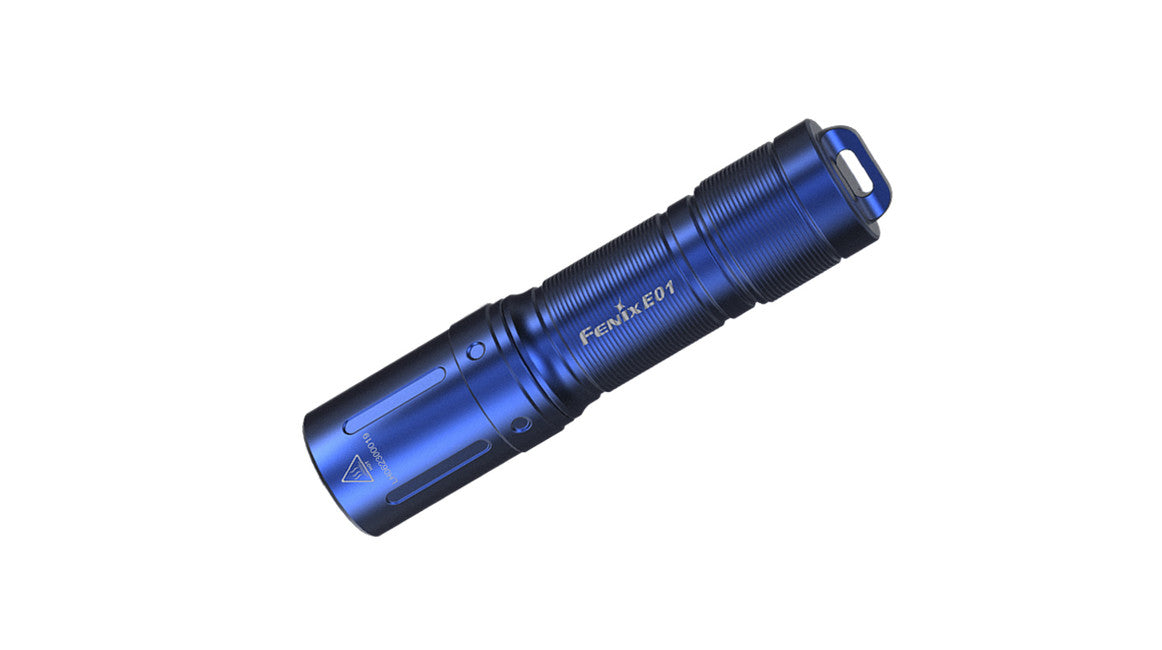 Fenix E01 V2.0 Mini Flashlight, Blue