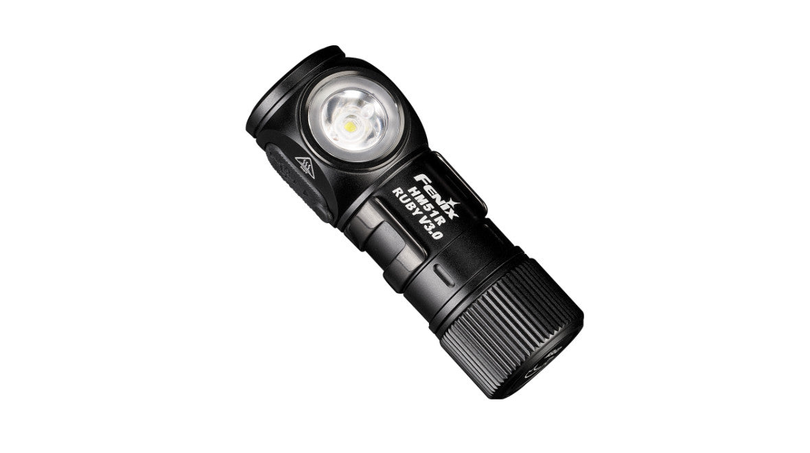 Fenix HM51R Ruby V3.0 nabíjateľná čelovka, celočierna