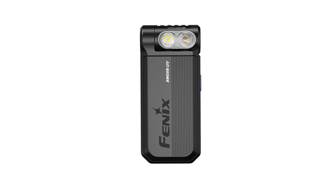 Fenix SW05R-UV Rechargeable Flashlight, Black