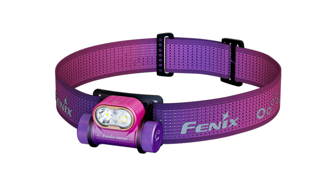 Fenix HM55R Rechargeable Headlamp, Nebula