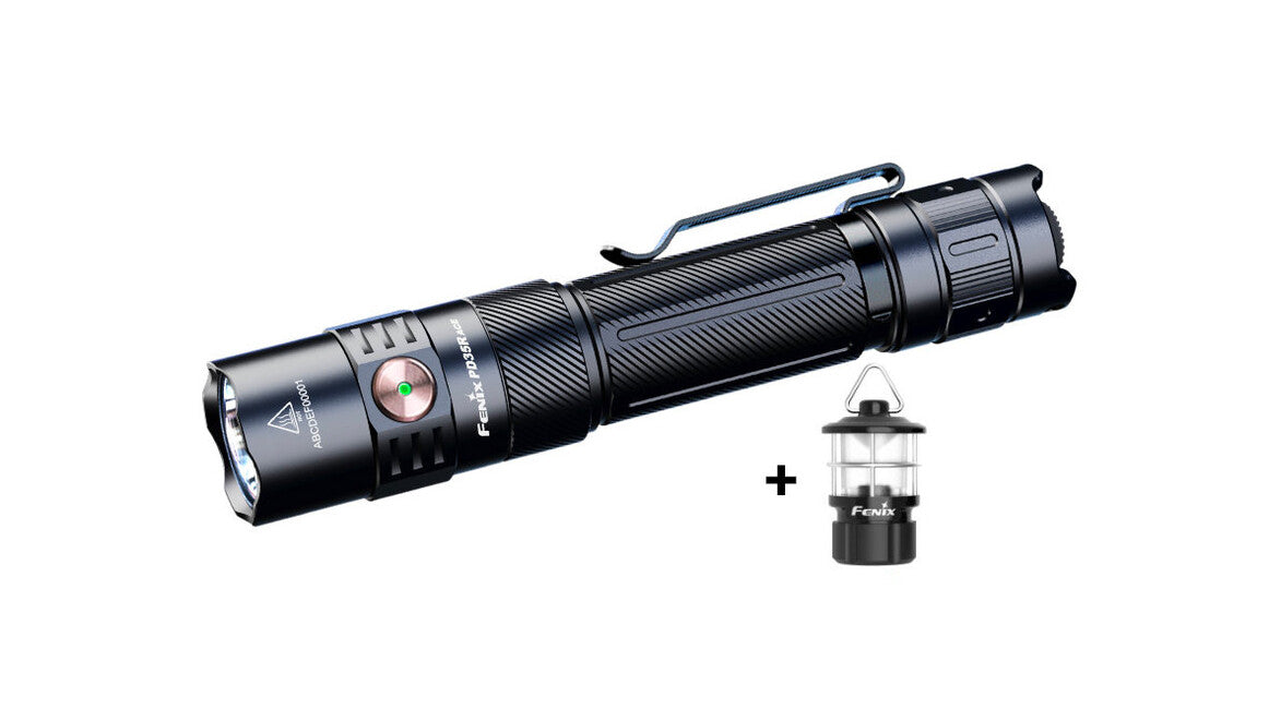 Fenix PD35R ACE Rechargeable Flashlight + CL01 Keychain Light