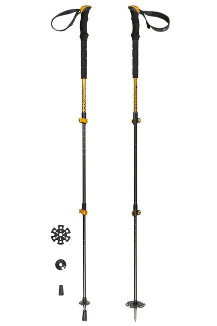 Ferrino Mustang Trekking Poles, Black