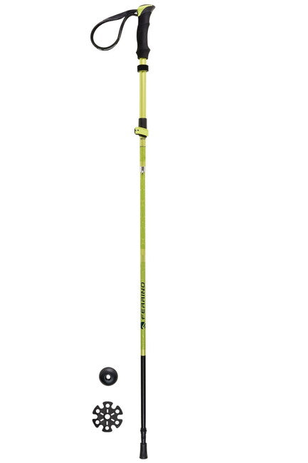 Ferrino Ortles Trekking Poles, Yellow