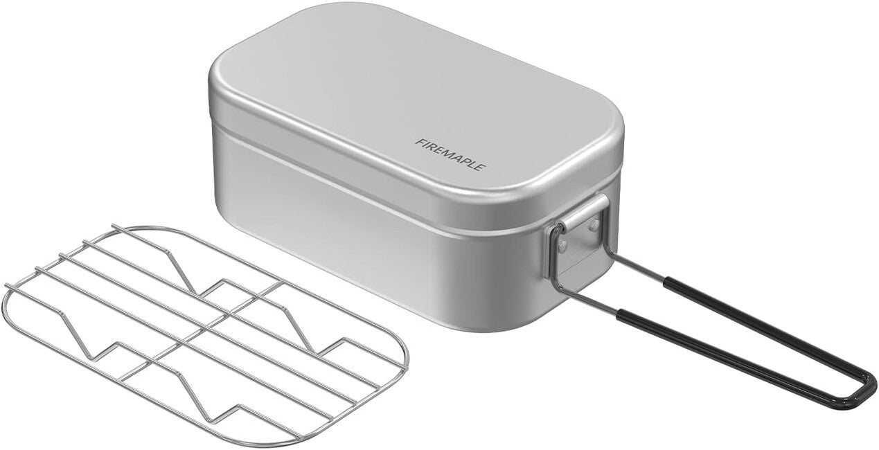Fire Maple Aluminum Lunch Box with Lid Frost 800ml