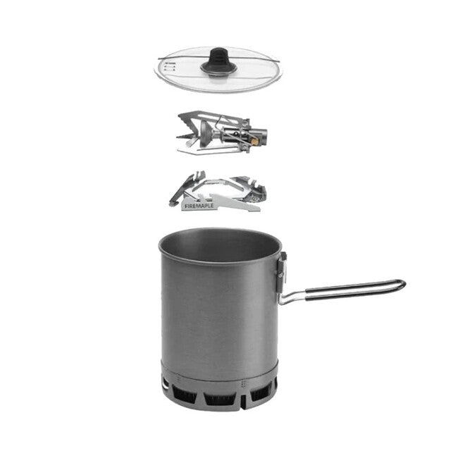Fire Maple Petrel Ultralight Hornet II Aluminum Pot Set with Lid and Stand
