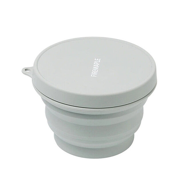 Fire Maple Collapsible Silicone Bowl 1L, Grey