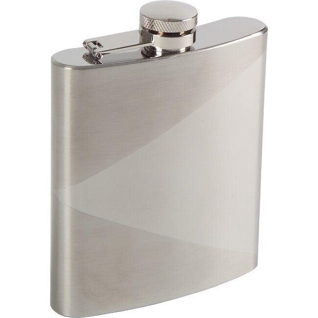 Stainless Steel Flat Flask 81126, 170 cm3